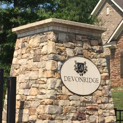 Devonridge Sign