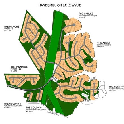 Handsmill on Lake Wylie Sign