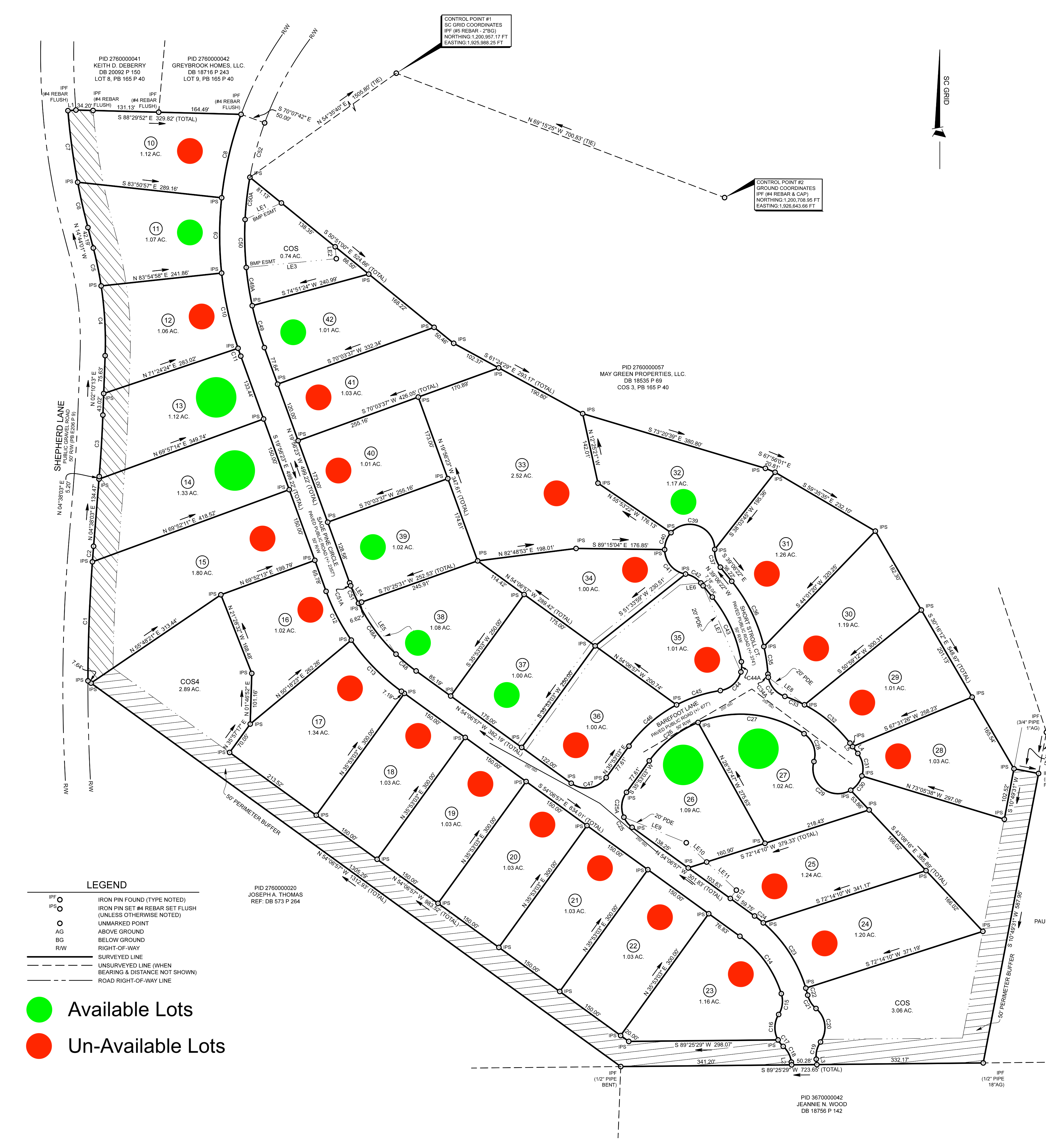 Shepherds Trace Phase 4 Sitemap